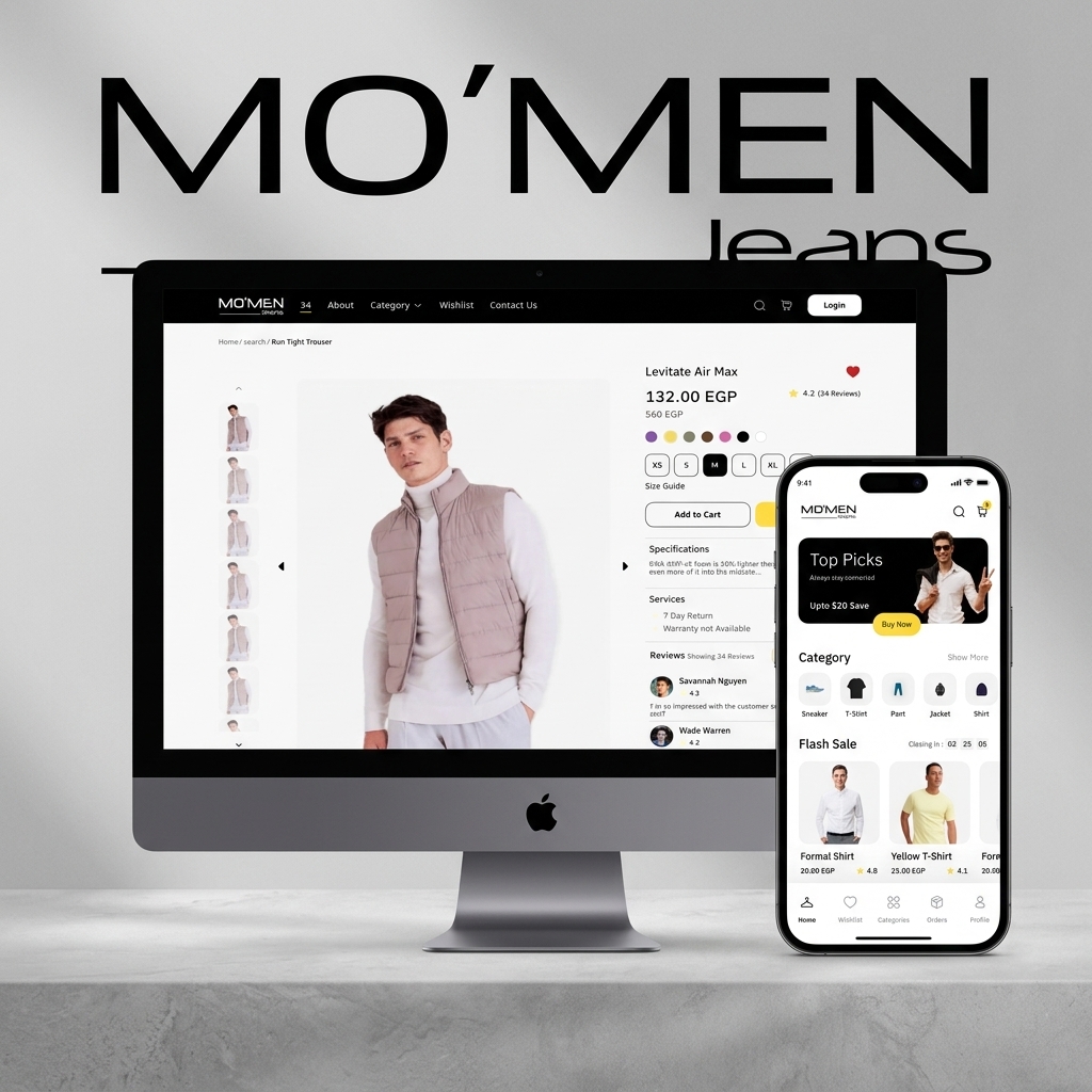 Manfazy E-Commerce app: products, orders, payments and inventory